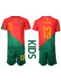 Portugal Danilo Pereira #13 Heimtrikotsatz für Kinder WM 2022 Kurzarm (+ Kurze Hosen)